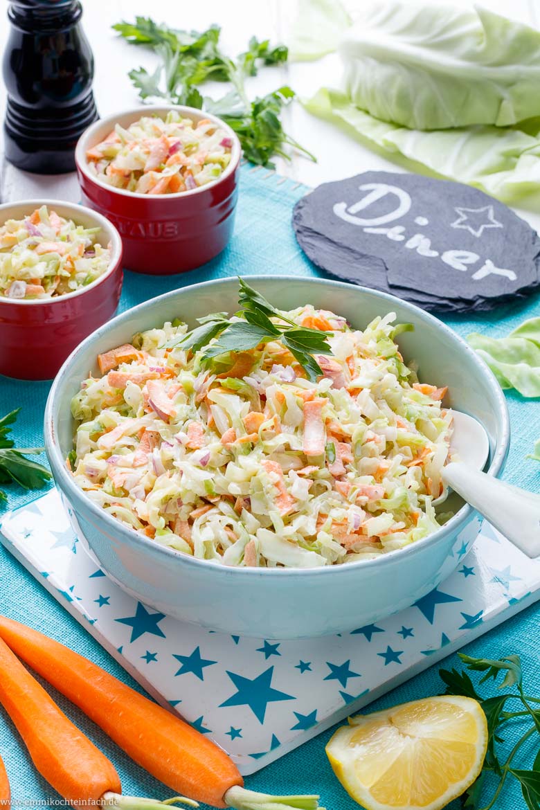 Coleslaw selber machen - schnell und einfach - www.qevorlanix.pro