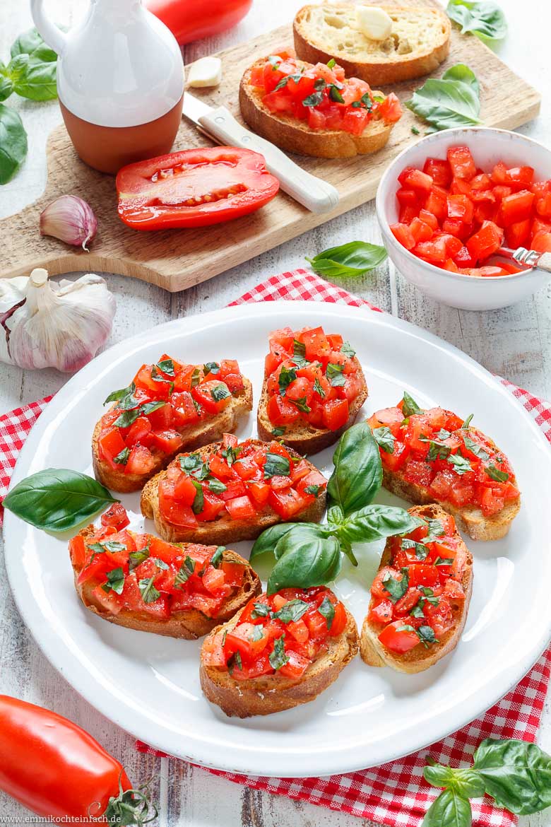 Original Bruschetta Rezept mit Tomaten - www.qevorlanix.pro