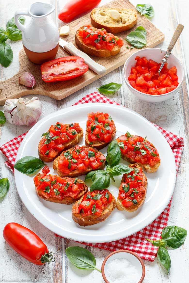 Original Bruschetta Rezept mit Tomaten - www.qevorlanix.pro