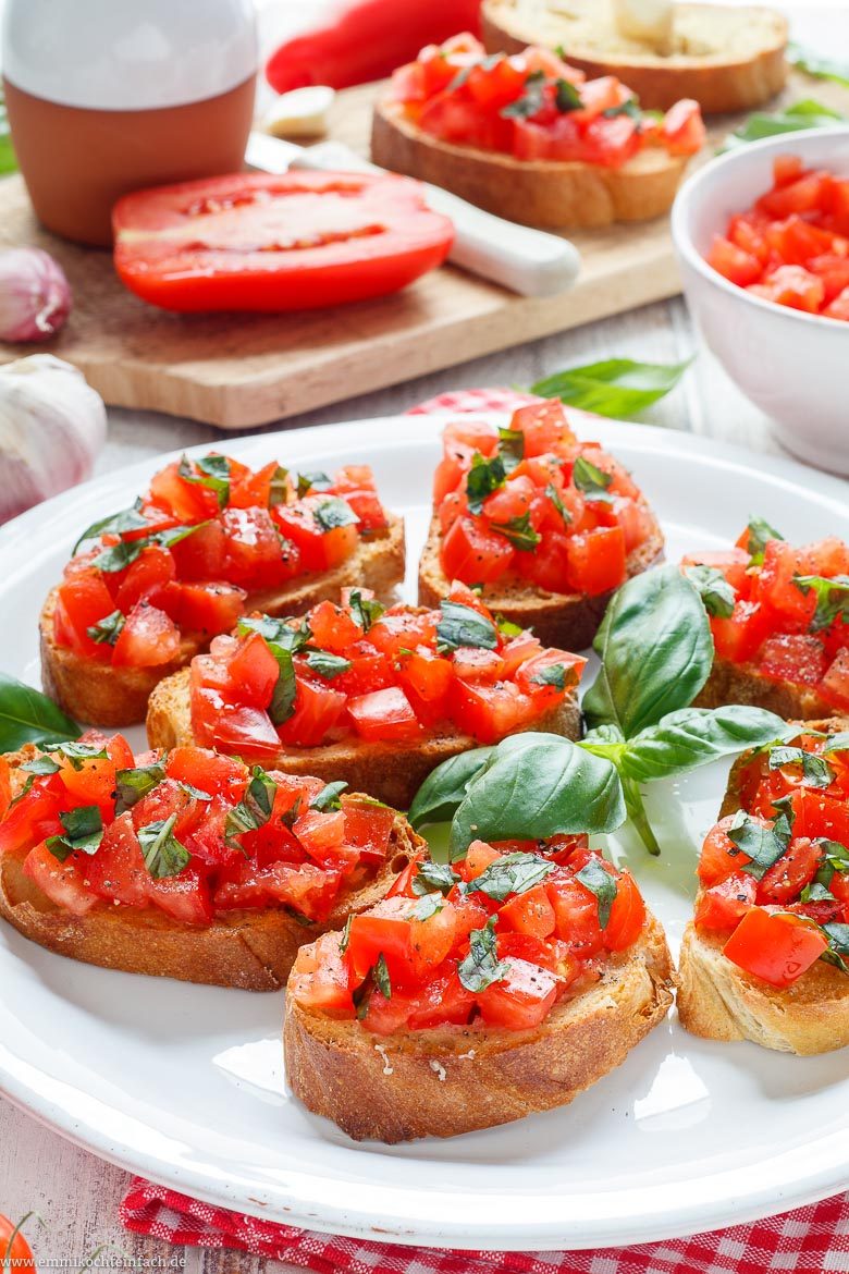 Original Bruschetta Rezept mit Tomaten - www.qevorlanix.pro