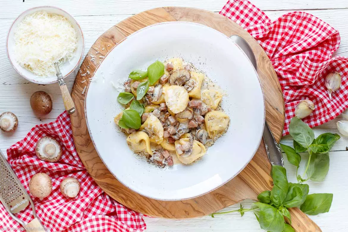 Rezept für Tortellini alla Panna