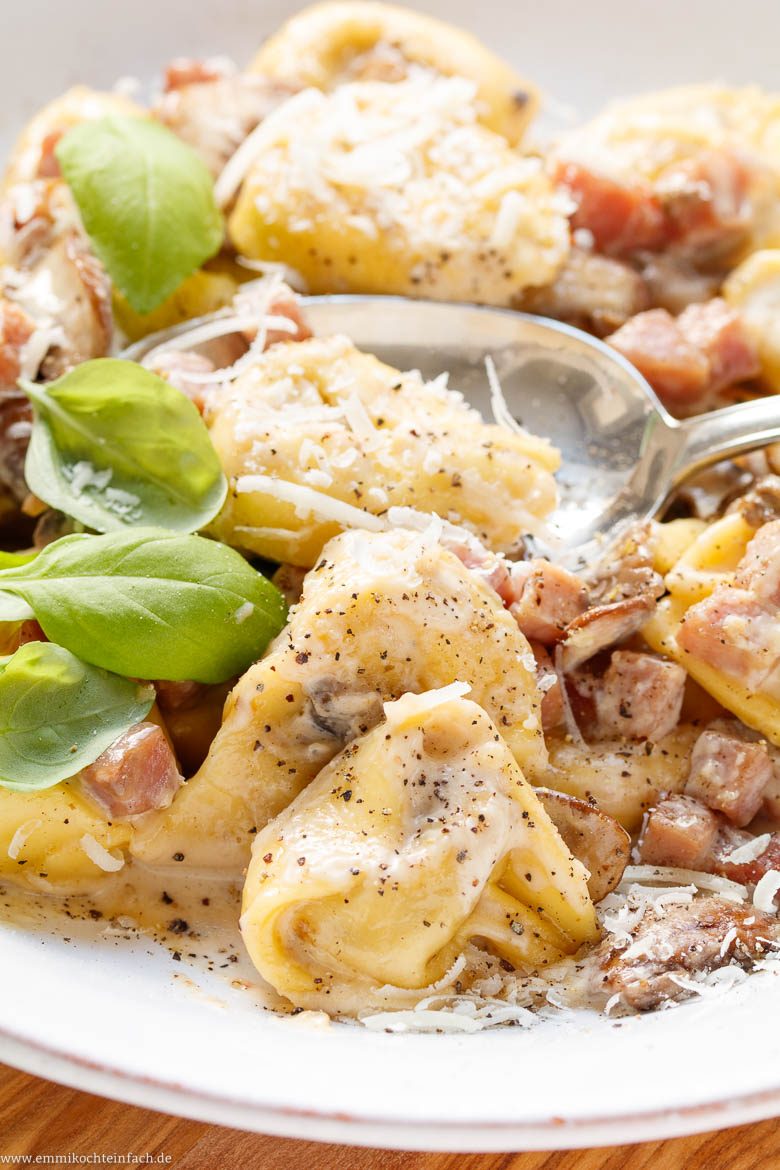 Einfaches Tortellini-Rezept aus der Pfanne