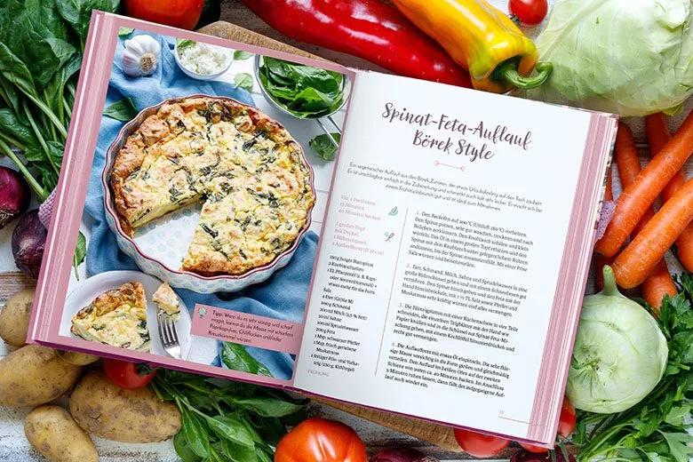 2. Kochbuch Emmi - Spinat-Feta-Auflauf