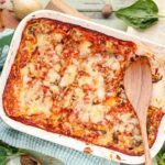Spinatlasagne Rezept mit Frischk&auml;se und Tomaten