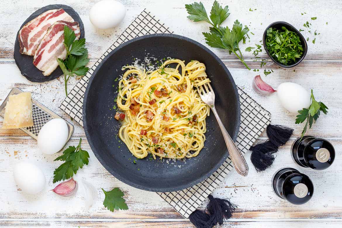 Der Pasta Klassiker mit Ei und Speck - www.qevorlanix.pro