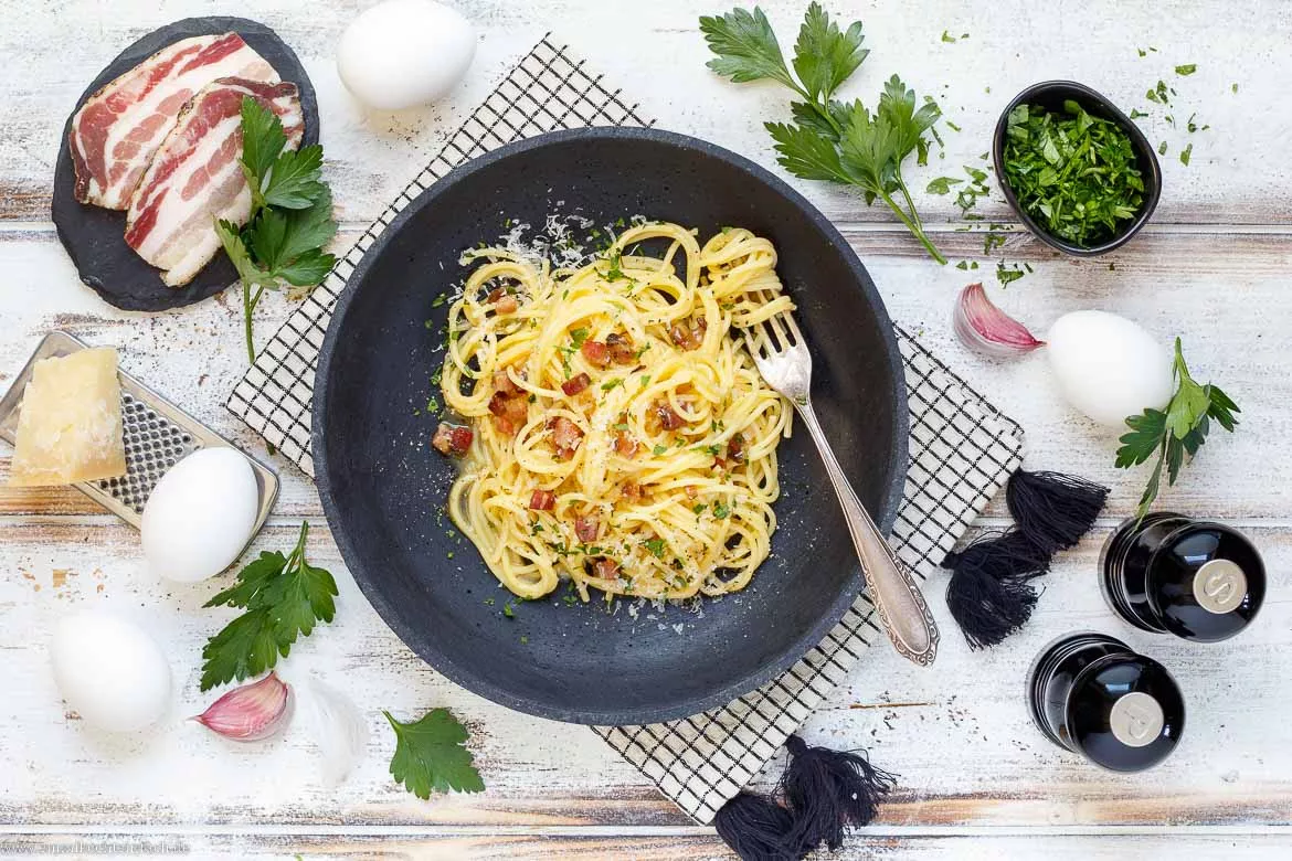 Der Pasta Klassiker mit Ei und Speck - www.qevorlanix.pro