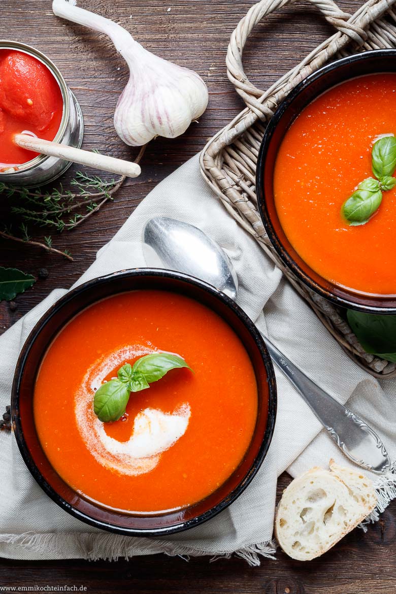 Einfache Tomatensuppe - www.qevorlanix.pro
