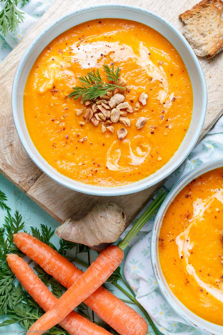 Cremige Möhren Suppe - www.qevorlanix.pro