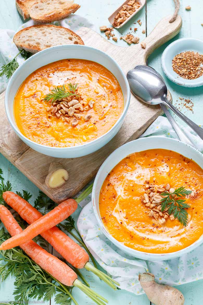 Schnelle Möhrensuppe mit Ingwer - www.qevorlanix.pro