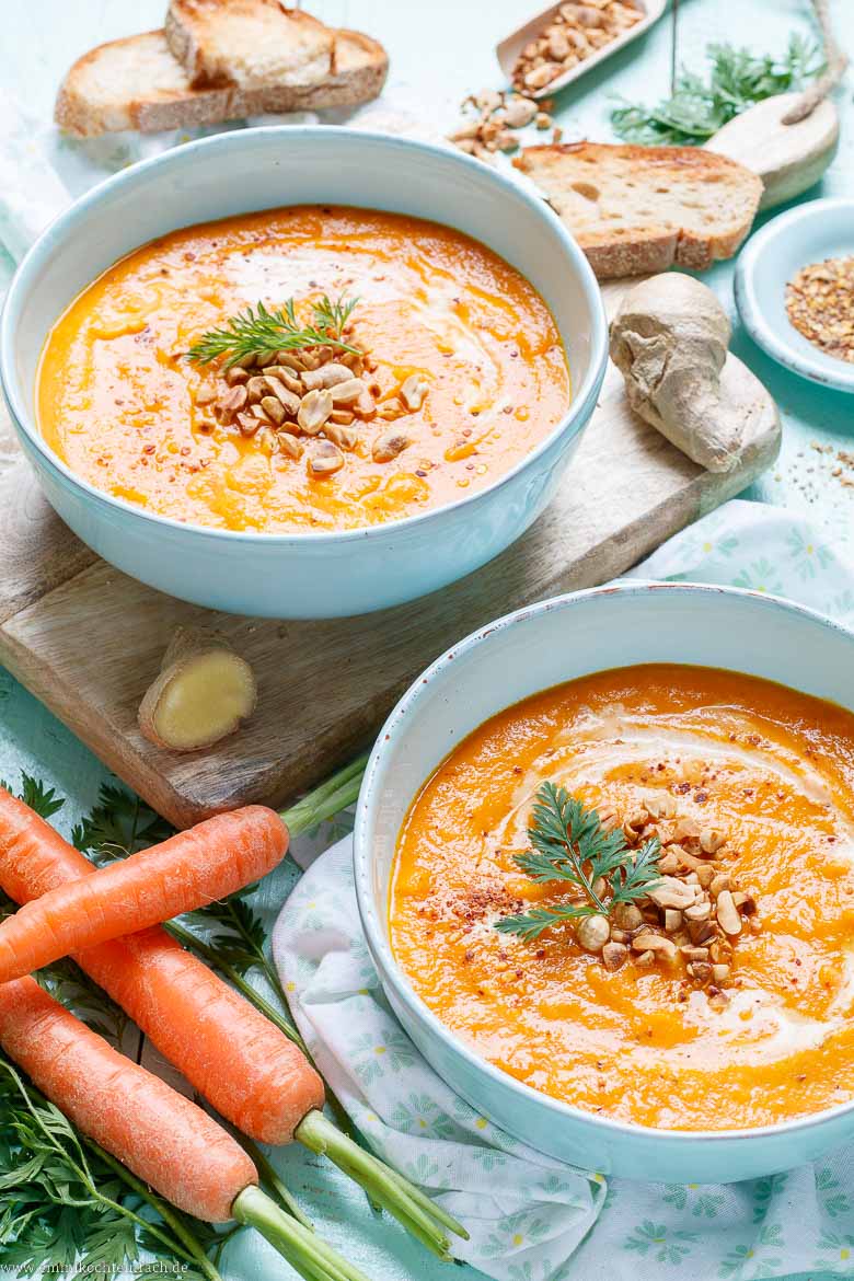 Schnelle Möhren Ingwer Suppe - www.qevorlanix.pro