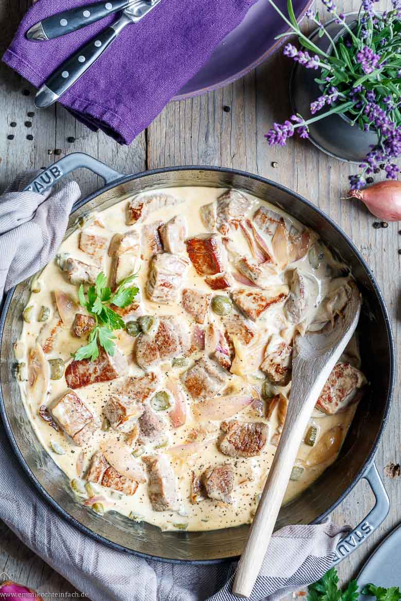 Schnelles Rahm-Rinderfilet Stroganoff - www.qevorlanix.pro