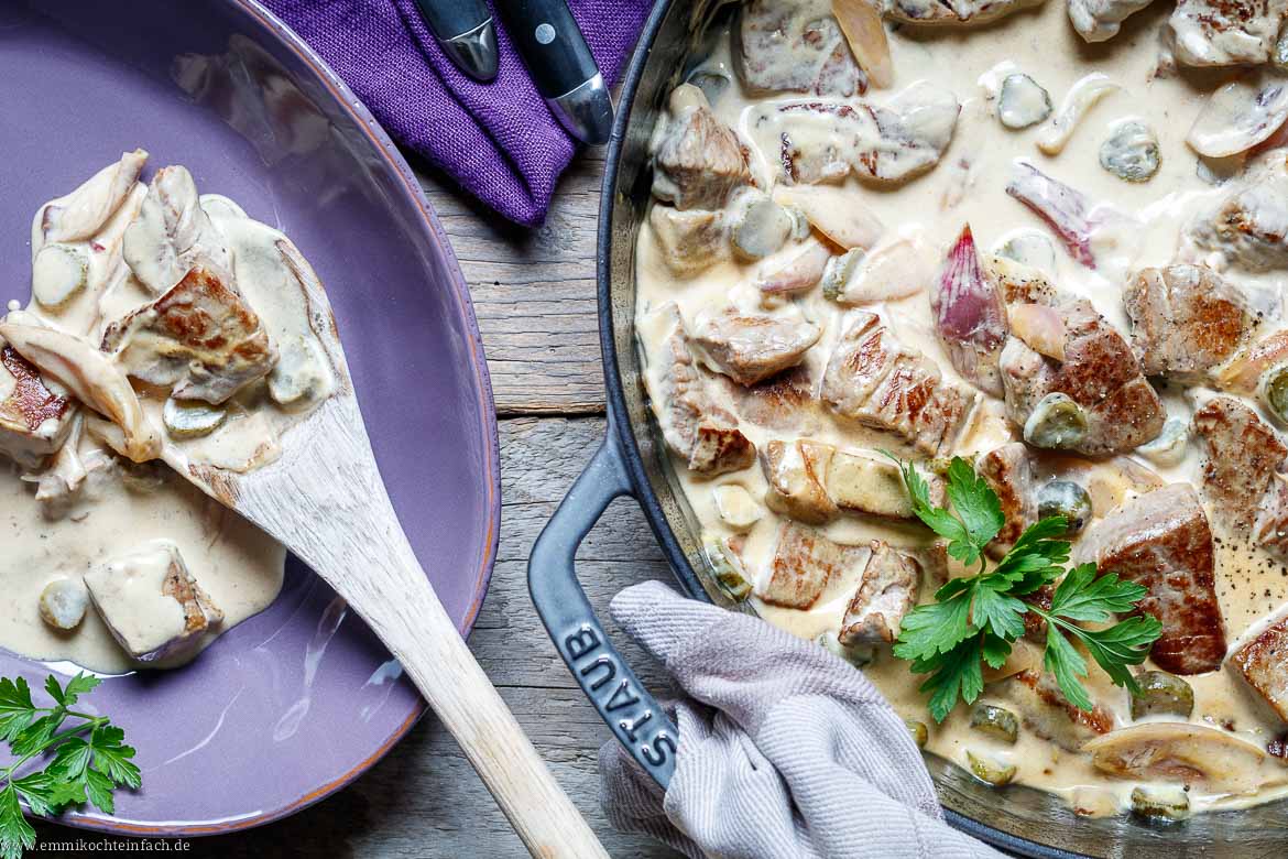 Schnelles Rahm-Rinderfilet Stroganoff - www.qevorlanix.pro
