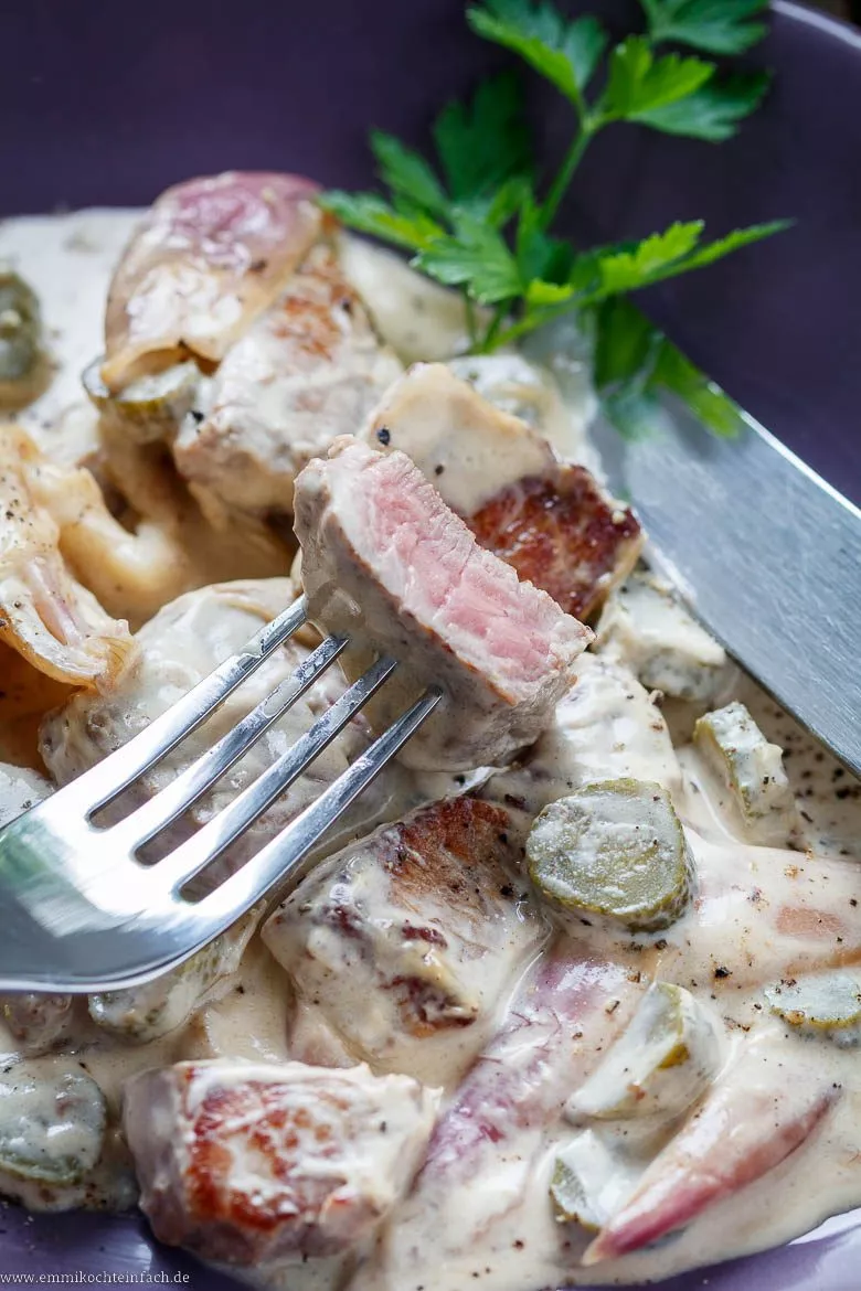 Schnelles Rahm-Rinderfilet Stroganoff - www.qevorlanix.pro