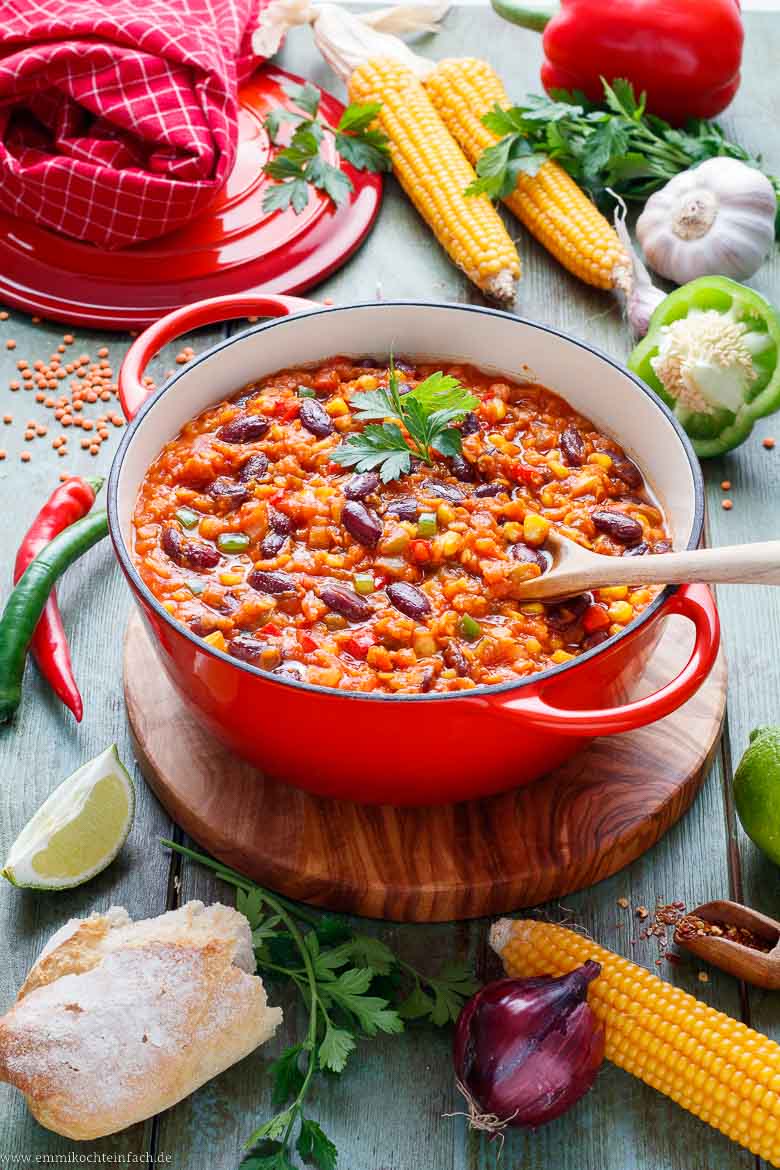 Chili sin Carne - schnell und einfach - www.qevorlanix.pro