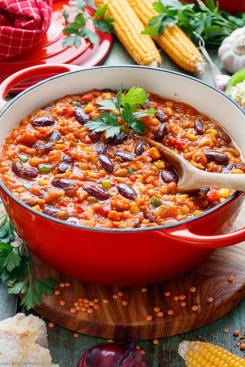 Chili sin Carne - schnell und einfach - www.qevorlanix.pro