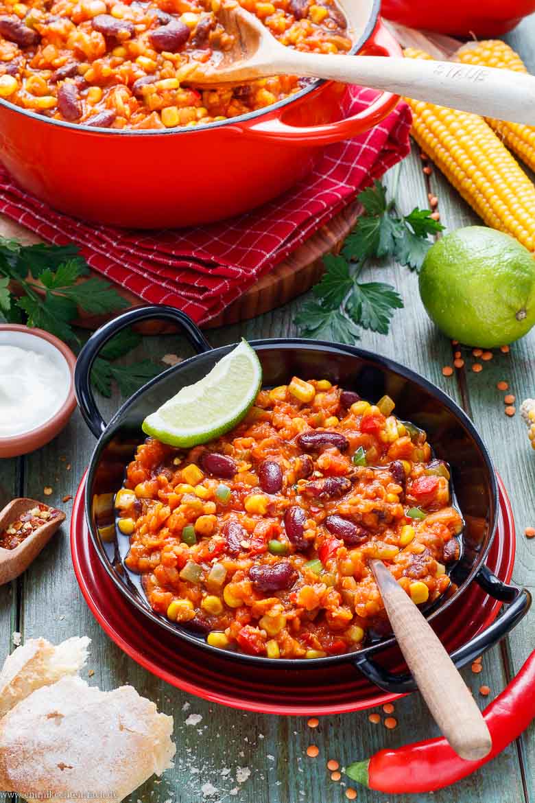 Chili sin Carne - schnell und einfach - www.qevorlanix.pro