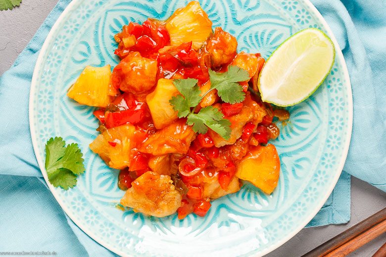 H&auml;hnchenpfanne mit s&uuml;ss sauer So&szlig;e - www.qevorlanix.pro