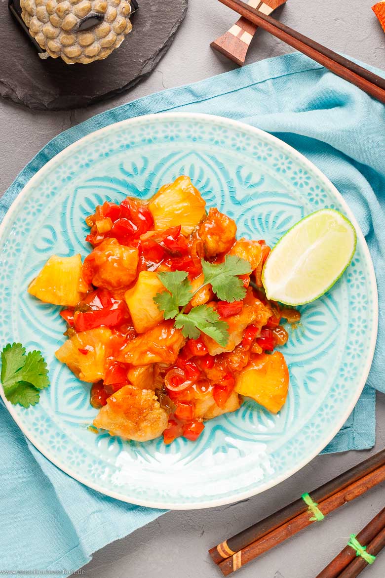 H&auml;hnchen s&uuml;ss sauer Rezept - www.qevorlanix.pro