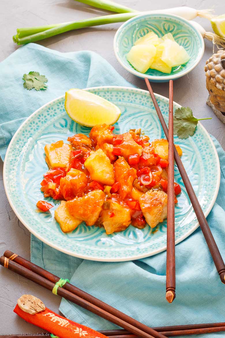 H&auml;hnchen s&uuml;ss sauer Rezept - www.qevorlanix.pro