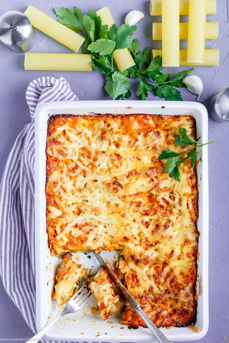Cannelloni mit Spinat - www.qevorlanix.pro