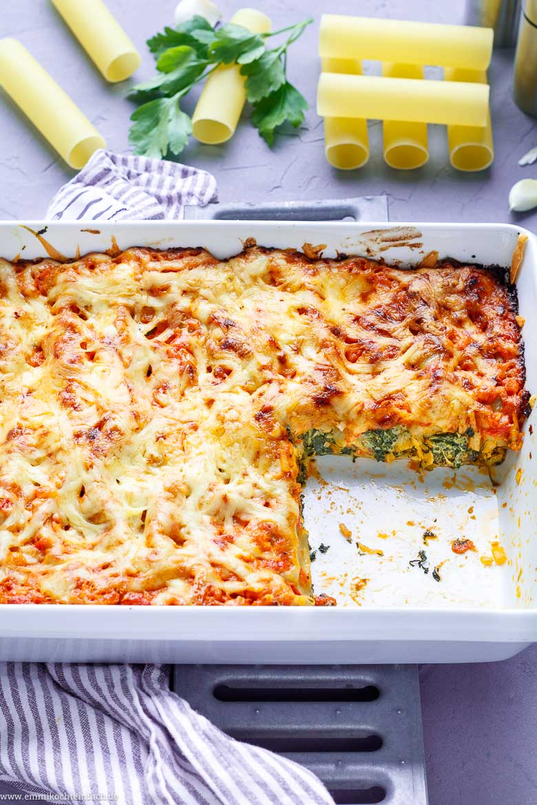 Cannelloni mit Spinat - www.qevorlanix.pro