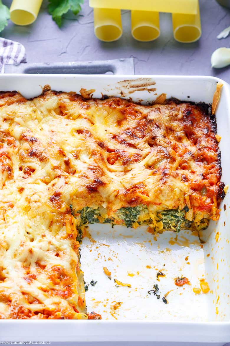 Cannelloni mit Spinat - www.qevorlanix.pro