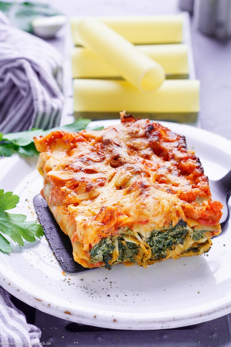 Cannelloni mit Spinat - www.qevorlanix.pro