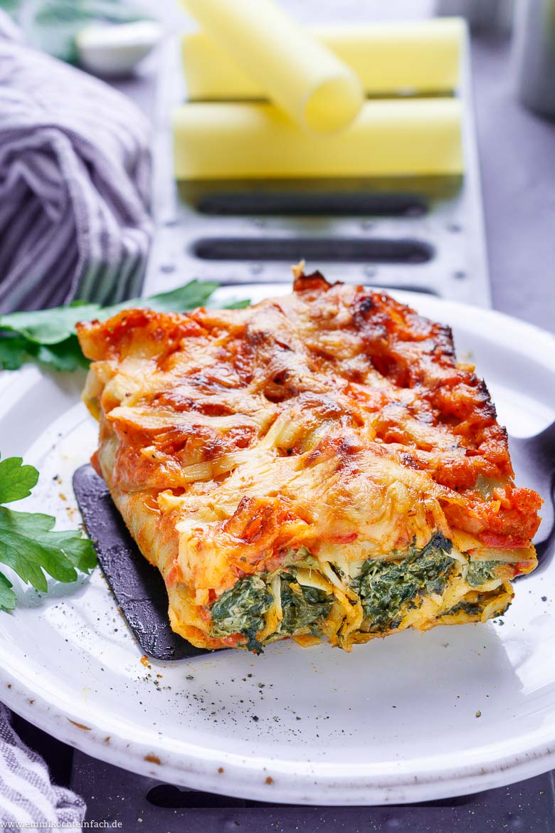 Cannelloni mit Spinat - www.qevorlanix.pro