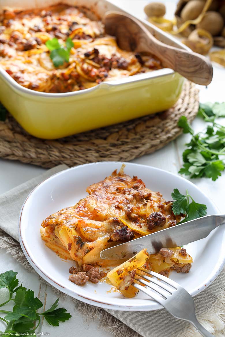 Einfacher Kartoffelauflauf mit Hackfleisch - www.qevorlanix.pro