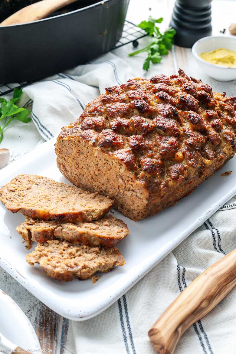 Hackbraten Rezept - der Braten aus Hackfleisch