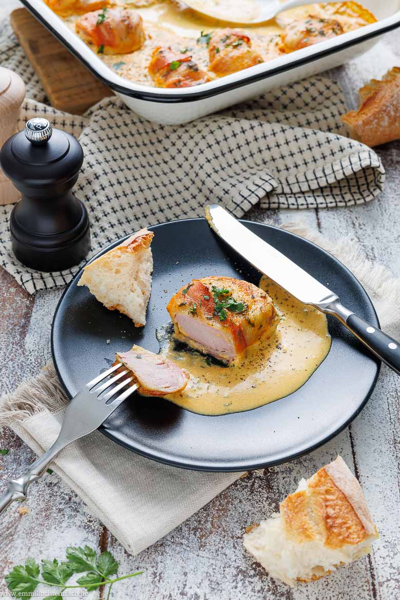 Zartes Filet vom Schwein in Bacon - www.qevorlanix.pro