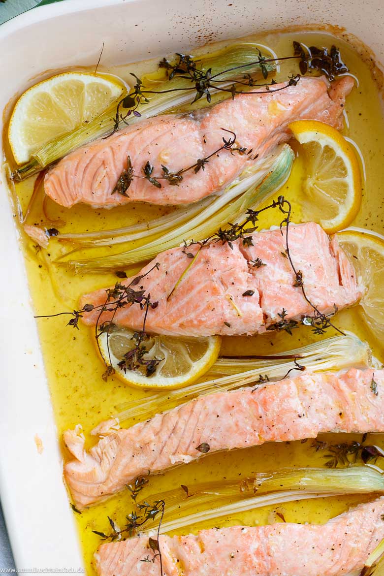 Zitronenlachs im Backofen - www.qevorlanix.pro