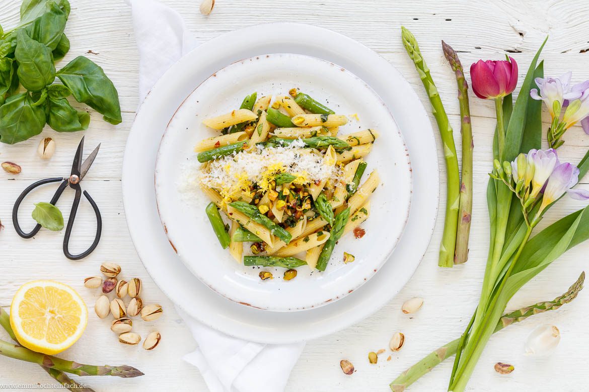 Pasta mit grünem Spargel - www.qevorlanix.pro