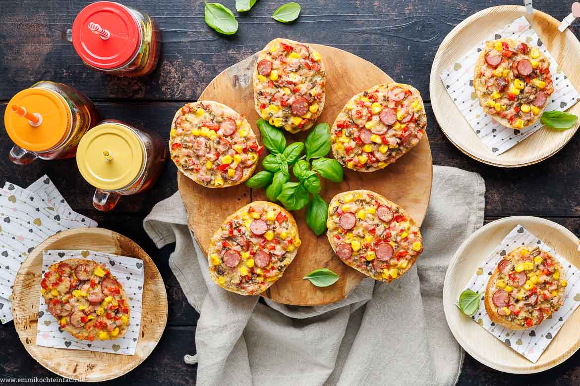 Pizzabrötchen-Rezept