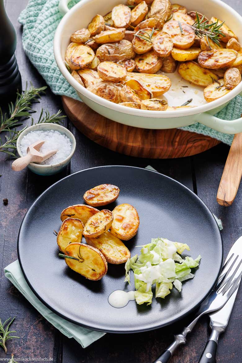 Rosmarinkartoffeln im Backofen ohne vorkochen
