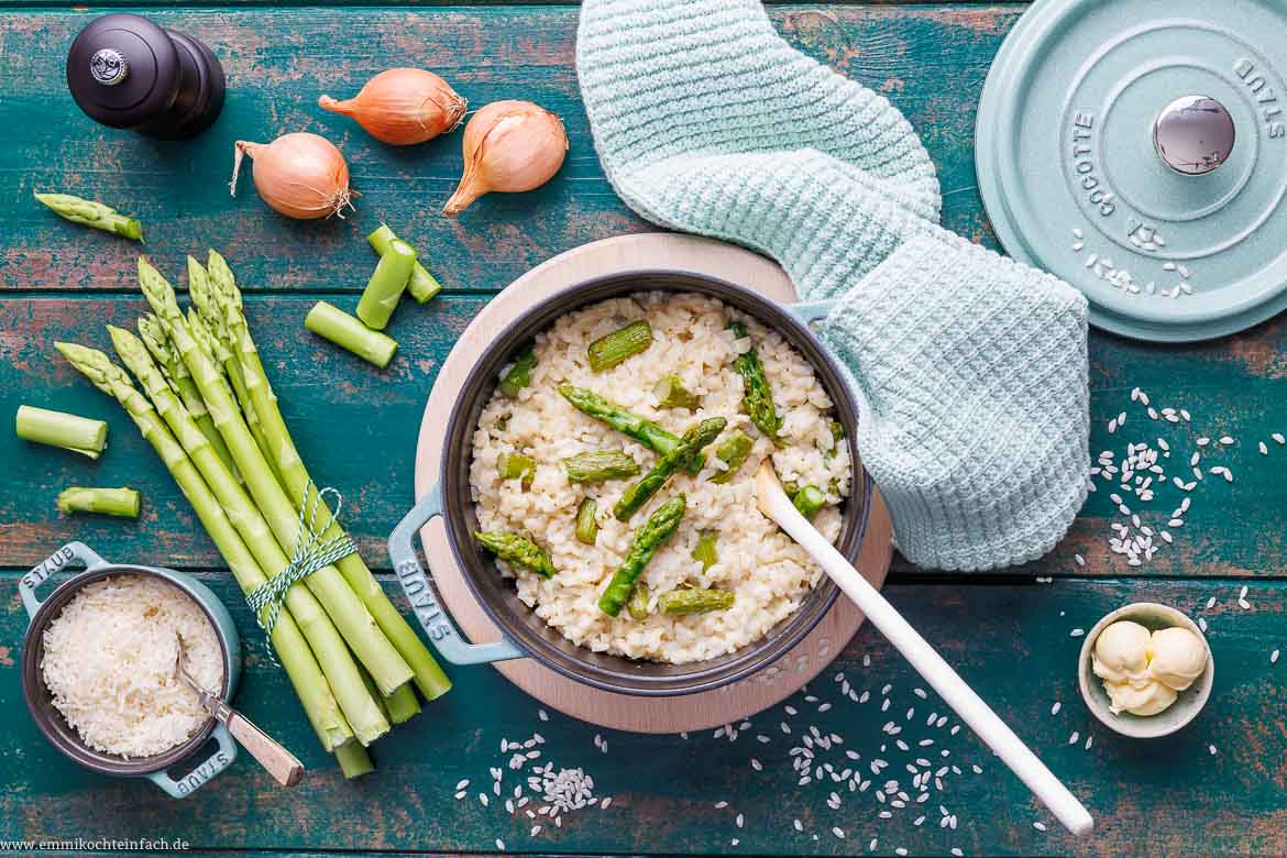 Spargelrisotto mit grünem Spargel - www.qevorlanix.pro