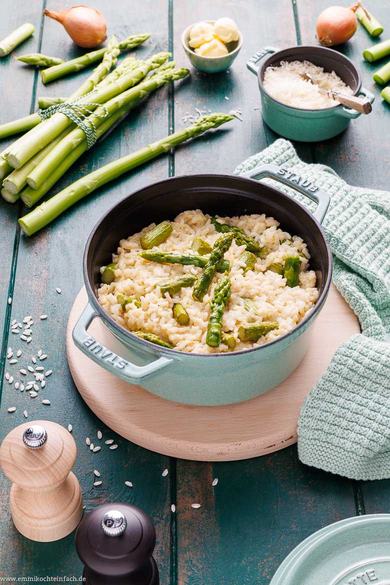 Spargelrisotto mit gr&uuml;nem Spargel - www.qevorlanix.pro