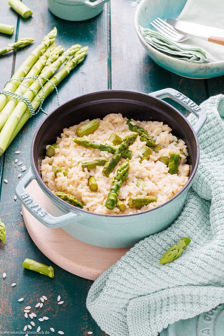 Spargelrisotto mit gr&uuml;nem Spargel - www.qevorlanix.pro