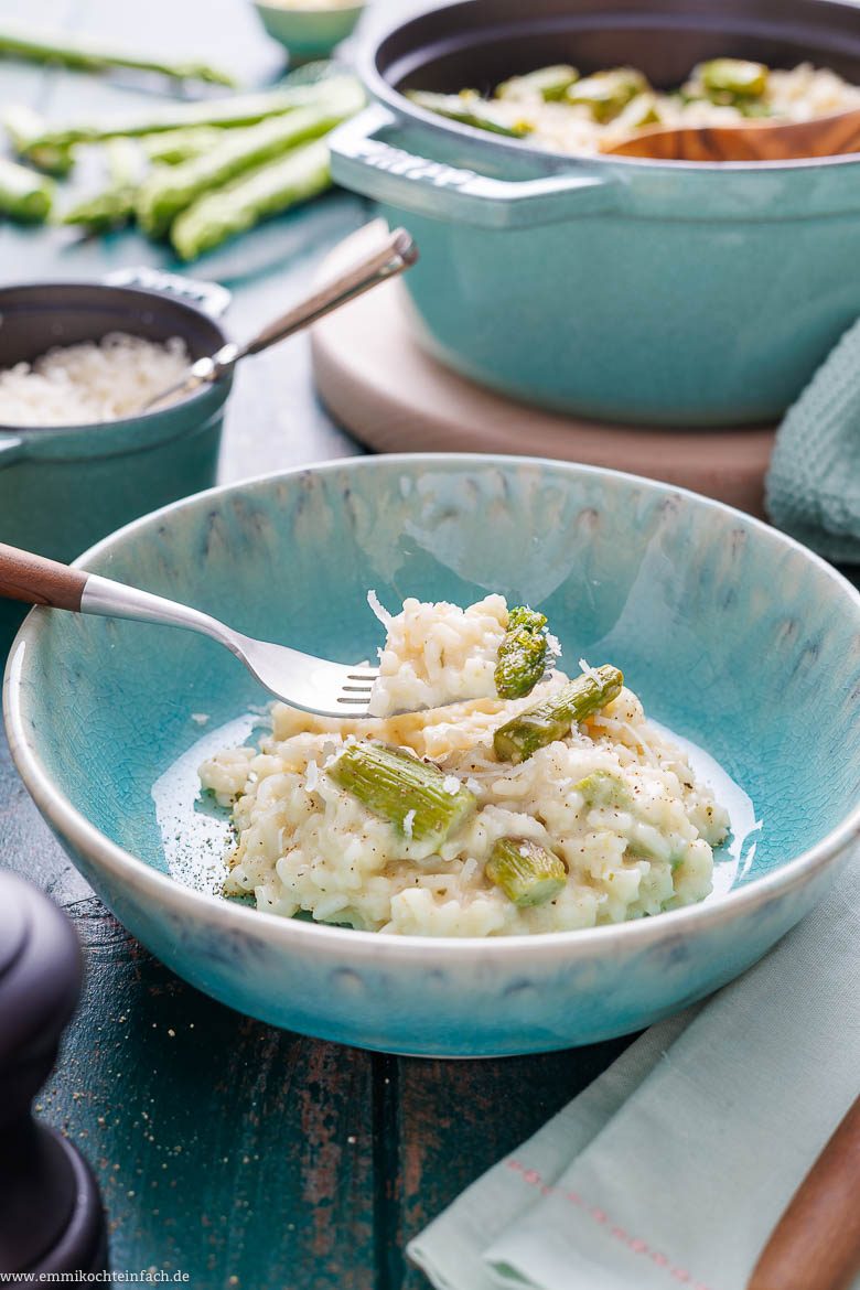 Risotto mit gr&uuml;nem Spargel - www.qevorlanix.pro
