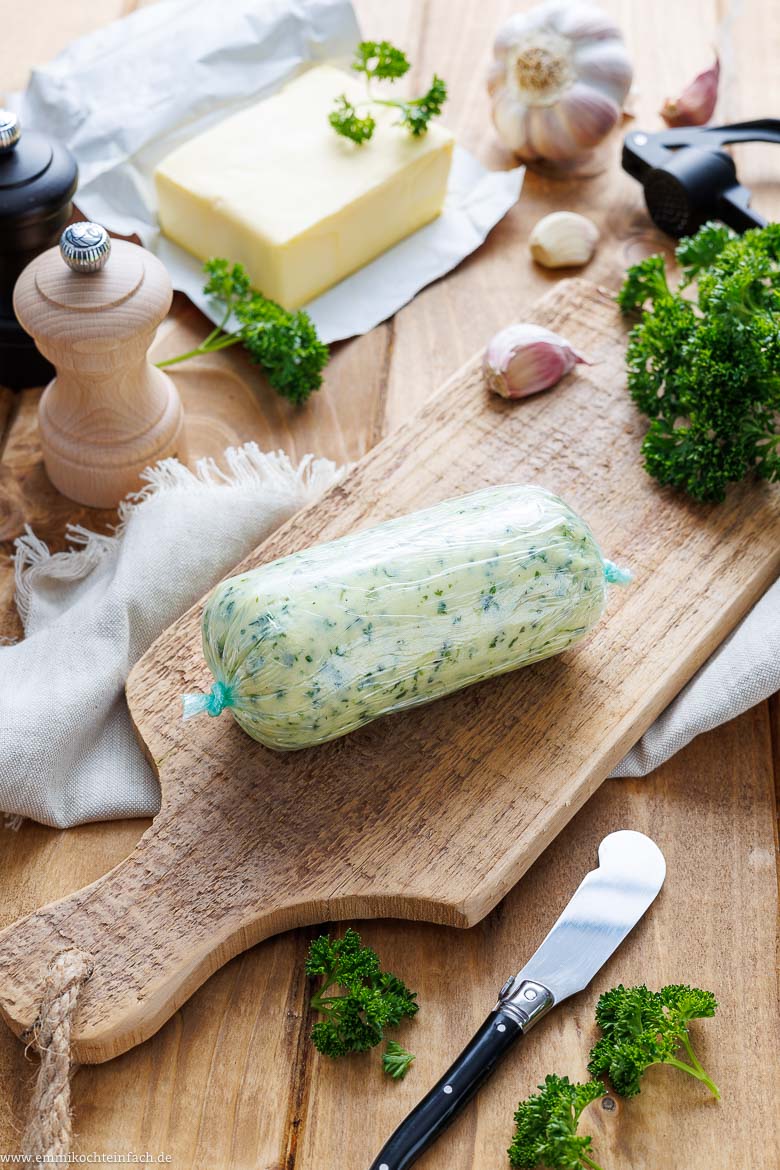 Zutaten für Kräuterbutter