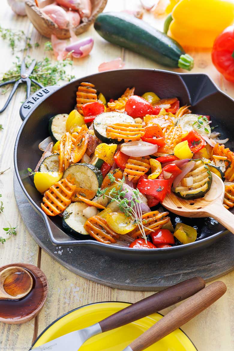 Gem&uuml;sepfanne Rezept