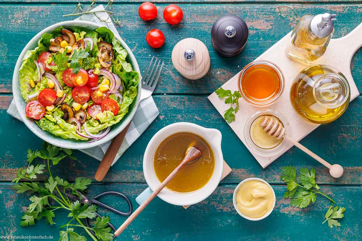 Honig Senf Dressing Rezept