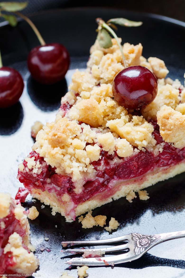 Kirschkuchen mit Streusel