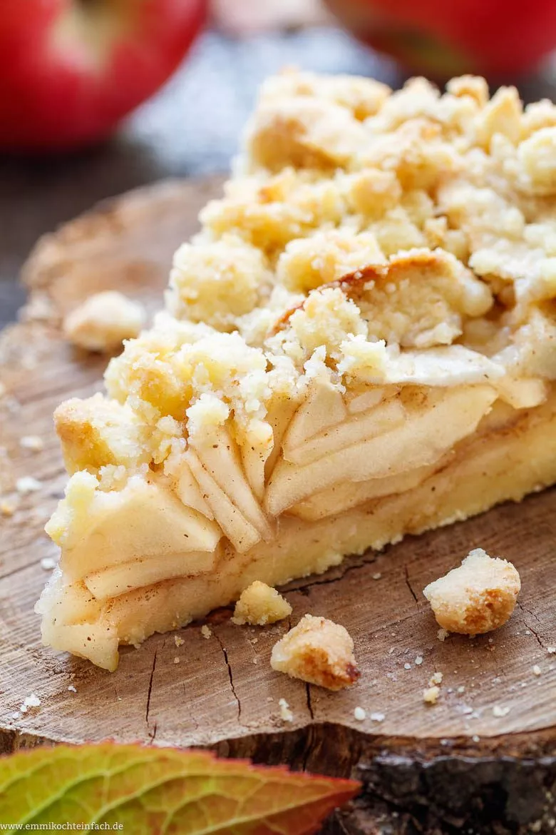 Bester Apfelkuchen mit Streusel