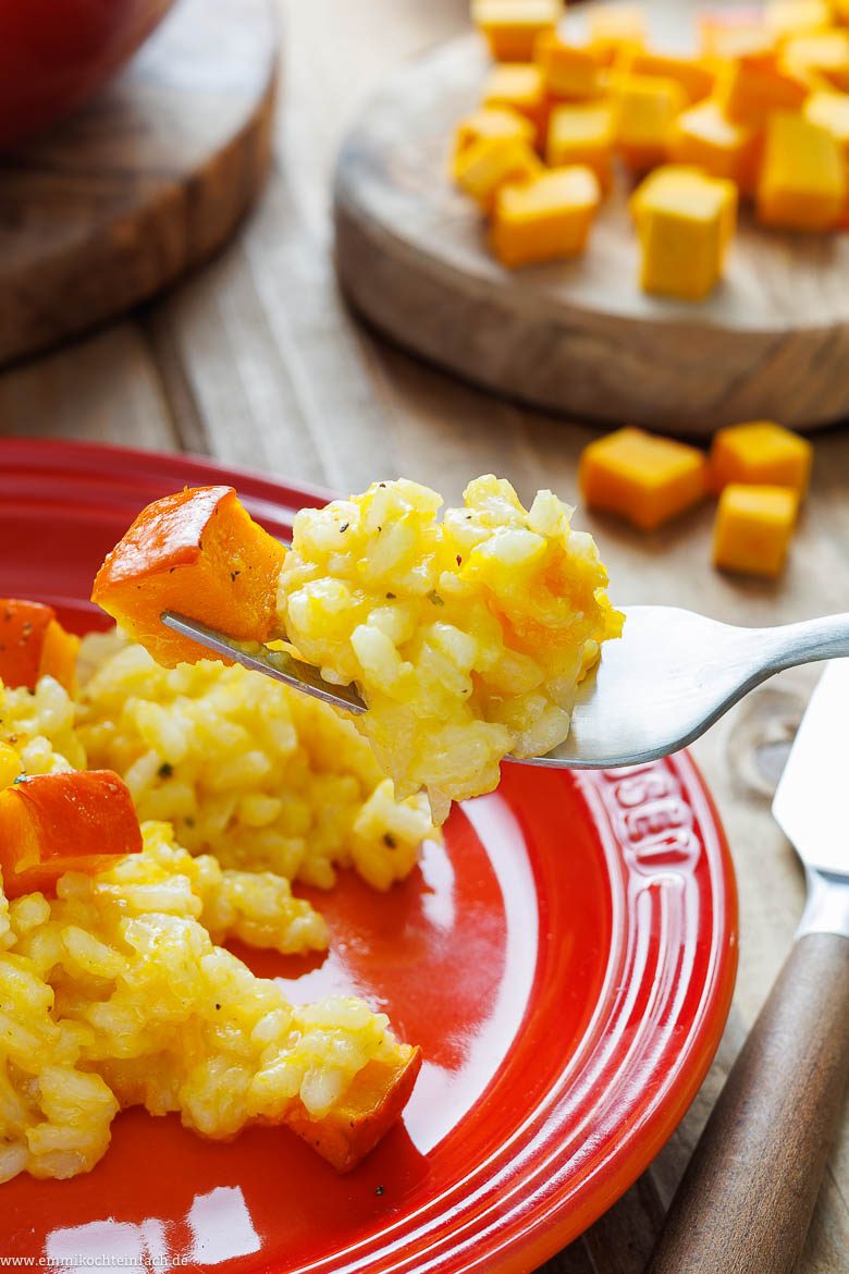 Kürbisrisotto