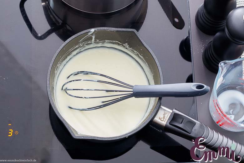Lasagnezutat Bechamel So&szlig;e