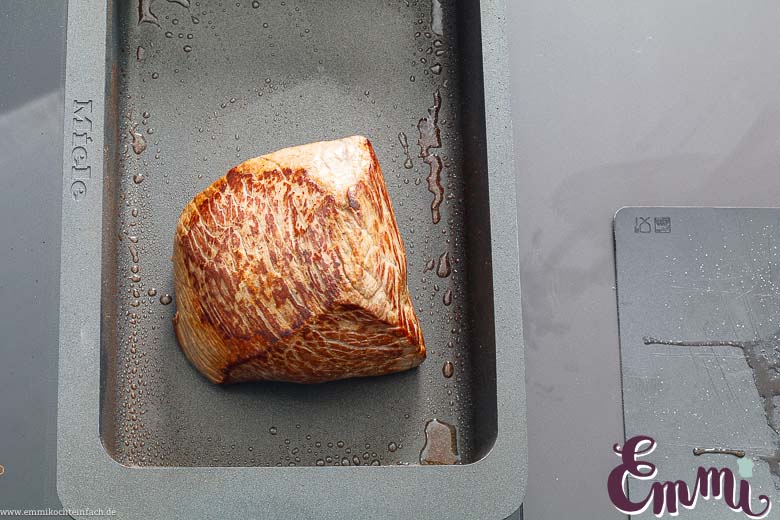 Rindfleisch angebraten