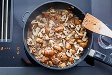Pilzragout mit Champignons
