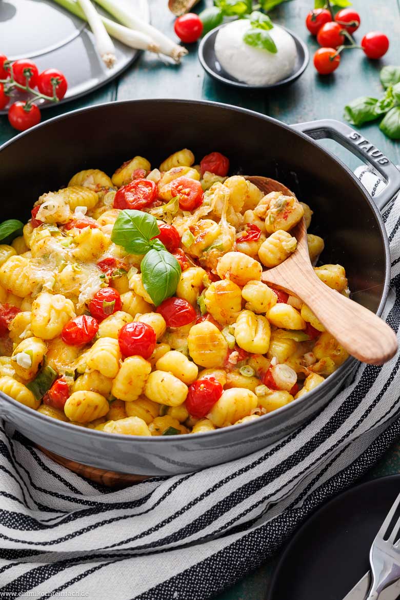 Schnelle Gnocchi Pfanne