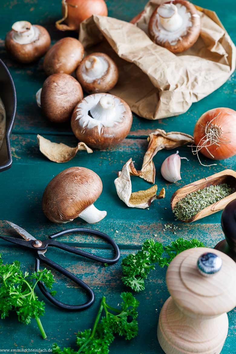 Frische Pilze f&uuml;r das Ragout